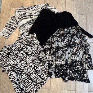 Lot of JM Collection women’s tops